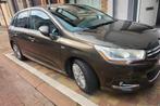 C4 1.6hdi automaat.  Exclusief.  Cruise control, gps171.000, Auto's, Citroën, Automaat, Euro 5, Bruin, Leder en Stof