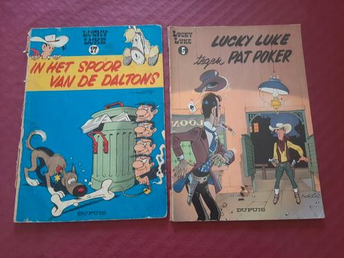 Twee vintage Lucky Luke albums – Dupuis, jaren '60-'70 📰, Boeken, Stripverhalen, Gelezen, Ophalen of Verzenden