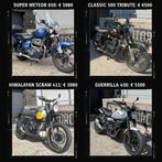 ROYAL ENFIELD SUPER METEOR 650_CLASSIC 500_GUERRILLA 450, Motoren, 2 cilinders, Bedrijf, Toermotor, Minimaal motorrijbewijs A2