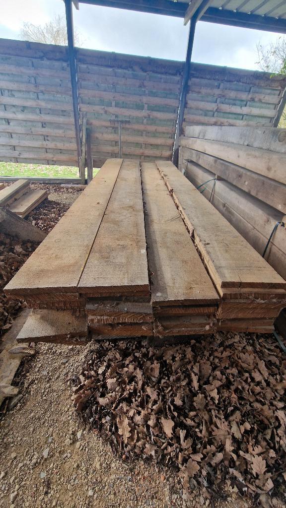 Eiken Planken 27 x 240 x 3100 mm, Doe-het-zelf en Bouw, Hout en Planken, Nieuw, Plank, Eiken, 300 cm of meer, 25 tot 50 mm, Ophalen