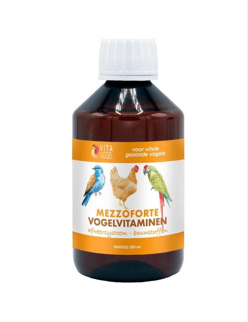 Mezzoforte Vogelvitaminen 250ml - Vita Vogel, Dieren en Toebehoren, Pluimvee | Toebehoren, Nieuw, Ophalen of Verzenden