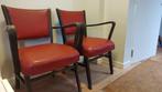 Retro zeteltjes 2 stuks, Huis en Inrichting, Fauteuils, Gebruikt, Minder dan 75 cm, Retro, 50 tot 75 cm