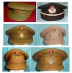 Kepies ABL in lot 6 stuks, Helm of Baret, Landmacht, Verzenden