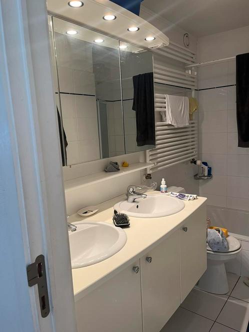 Meuble sdb 2 vasques | A donner, Huis en Inrichting, Badkamer | Badkamermeubels, Zo goed als nieuw, Ophalen