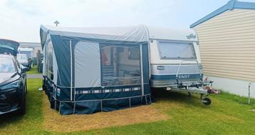 Mooie Fendt Caravan 2002 – Perfect voor Gezinnen & Vakantie