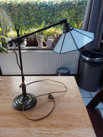 Oude bureaulamp