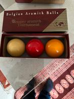 Belgian aramith balls biljart edelhars 615mm, Sports & Fitness, Billards & Billards américains, Comme neuf, Enlèvement ou Envoi