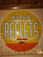 Glazen reclamebord Koffie Reflets, Verzamelen, Merken en Reclamevoorwerpen, Ophalen of Verzenden, Zo goed als nieuw