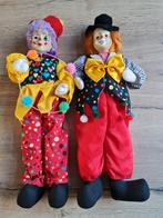 grote porseleinen clown : 2 stuks, Verzamelen, Poppen, Ophalen of Verzenden, Zo goed als nieuw