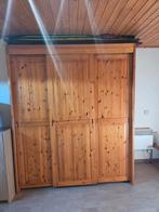 Grenen slaapkamer met kleerkast en commode, Huis en Inrichting, Ophalen