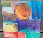 huile sur panneau abstrait, Enlèvement ou Envoi