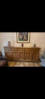 Buffet en chêne, Enlèvement, Comme neuf, Chêne, Avec tablette(s)