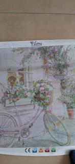 Diamond painting - fiets, Ophalen