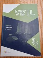 VBTL 3/4 – leerboek statistiek , Boeken, Ophalen of Verzenden, Zo goed als nieuw, Wiskunde A