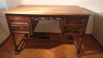 Bureau ancien avec 4 tiroirs, Maison & Meubles, Bureaux, Enlèvement, Utilisé, Bureau
