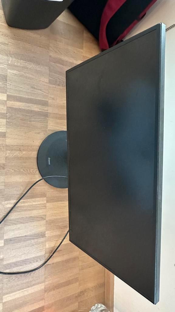 Écran Full HD 24 pouces iyama ProLite, HDMI/DVI en bon état, Informatique & Logiciels, Moniteurs, Comme neuf, DVI, HD, Enlèvement