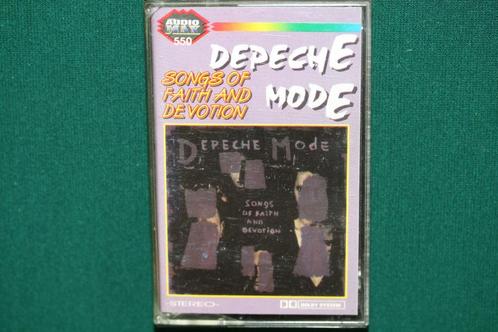 tape - Depeche Mode - Songs Of Faith And Devotion, Cd's en Dvd's, Cassettebandjes, Gebruikt, Rock en Metal, 1 bandje, Ophalen of Verzenden
