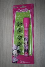 Disney Junior Minnie Torch with image projector , gesloten, Ophalen of Verzenden, Mickey Mouse, Zo goed als nieuw, Overige typen