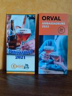 2 ORVAL ambassadeursboekjes. 2021 / 2022 ., Verzamelen, Merken en Reclamevoorwerpen, Nieuw, Ophalen of Verzenden