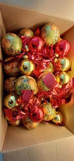 Doos met kerstballen, Ophalen, Gebruikt