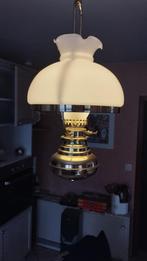 Lustre "Lampe à huile" vintage art deco, Enlèvement, Utilisé, Art deco