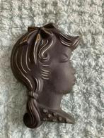 Keramieken meisjeskopje van L'ancora Kroon, Antiek en Kunst, Ophalen of Verzenden