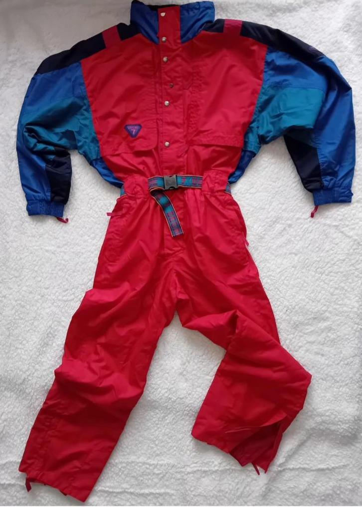Vintage skipak Degré 7, maat XXL, Sport en Fitness, Skiën en Langlaufen, Gebruikt, Kleding, Ski, Overige merken, Ophalen of Verzenden