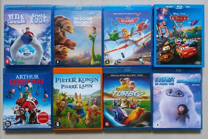 Blu-ray - verschillende films en tekenfilms, Cd's en Dvd's, Blu-ray, Gebruikt, Ophalen