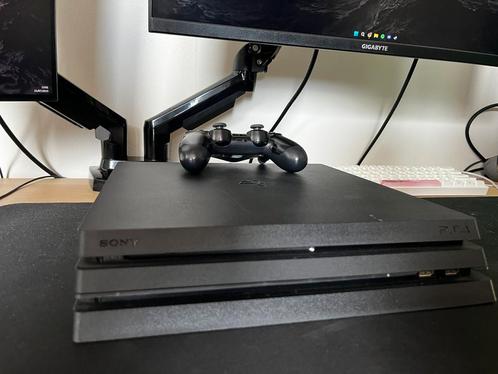 Playstation 4 Pro, Games en Spelcomputers, Spelcomputers | Sony PlayStation 4, Gebruikt, Pro, 1 TB, Met 1 controller, Ophalen