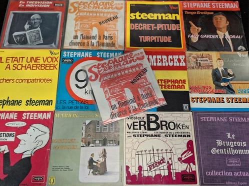 Lot 13 x Stéphane Steeman Single Vinyl, Cd's en Dvd's, Vinyl Singles, Gebruikt, Single, Humor en Cabaret, 7 inch, Ophalen of Verzenden