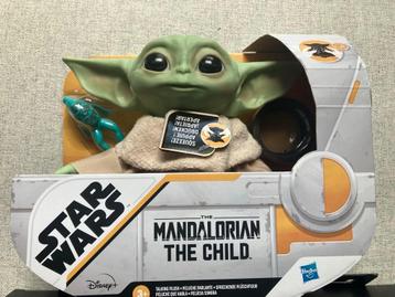 Bébé Yoda, figurine parlante, Hasbro/Disney NEUF beschikbaar voor biedingen