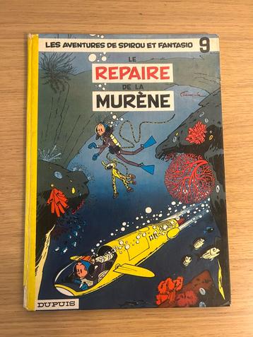 Spirou et Fantasio 9 Le repaire de la Murène (RE 1962) beschikbaar voor biedingen