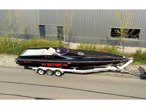 1990 Tullio Abbate 36 Hors-bord 2x 7.4L BigBlock, Sports nautiques & Bateaux, Speedboat, Utilisé, Essence