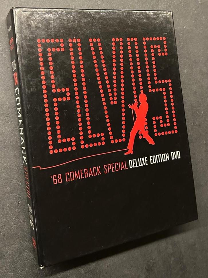 ELVIS PRESLEY - '68 Comeback special Deluxe ed. 3D, Cd's en Dvd's, Dvd's | Muziek en Concerten, Zo goed als nieuw, Muziek en Concerten