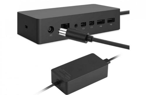 Microsoft Surface Dock 1661 met voedingsadapter, Computers en Software, Dockingstations, Gebruikt, Docking station, Laptop, Ophalen of Verzenden