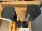 2x Sonos One Black + Sonos vloerstandaard, Comme neuf, Sorento, Enlèvement