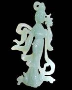 Jade Kwan Yin Antiek Beeld Boeddha Guan Yin, Verzenden