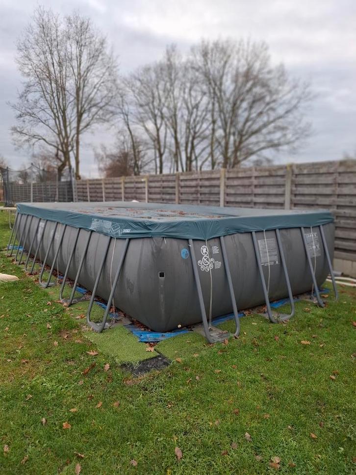 intex 7m32 x 3m66 x 1m32 met veel toebehoren, Tuin en Terras, Zwembaden, Gebruikt, Rond, Ophalen