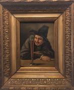 Schilderij van Gérard Antoine Crehay fils (naar Frans Hals), Antiek en Kunst, Kunst | Schilderijen | Klassiek, Ophalen