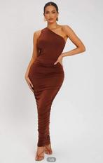 Bruine one sleeve jurk, Vêtements | Femmes, Habits de circonstance, Enlèvement, Comme neuf, Taille 38/40 (M)