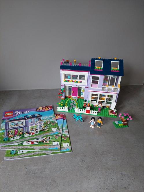 Lego Friends - Emma's huis - 41095, Kinderen en Baby's, Speelgoed | Duplo en Lego, Gebruikt, Lego, Complete set, Ophalen of Verzenden