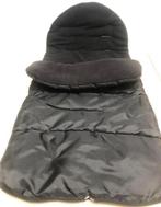 Chancelière pour poussette noir 85 x 40, Kinderen en Baby's, Babymode-accessoires, Ophalen of Verzenden, Zo goed als nieuw