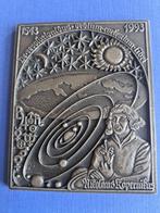 1993 Duitsland kunst plakette ijzer Nikolaus Kopernikus, Verzenden, Overige materialen