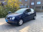 VW Polo 1.2 benzine met airconditioning, Testrit aan huis, Blauw, Bedrijf, Blauw