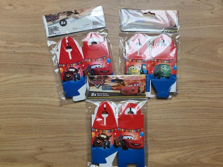 Kleine uitdeeldoosjes Cars 3x 8 doosjes (NIEUW), Kinderen en Baby's, Overige Kinderen en Baby's, Nieuw, Ophalen