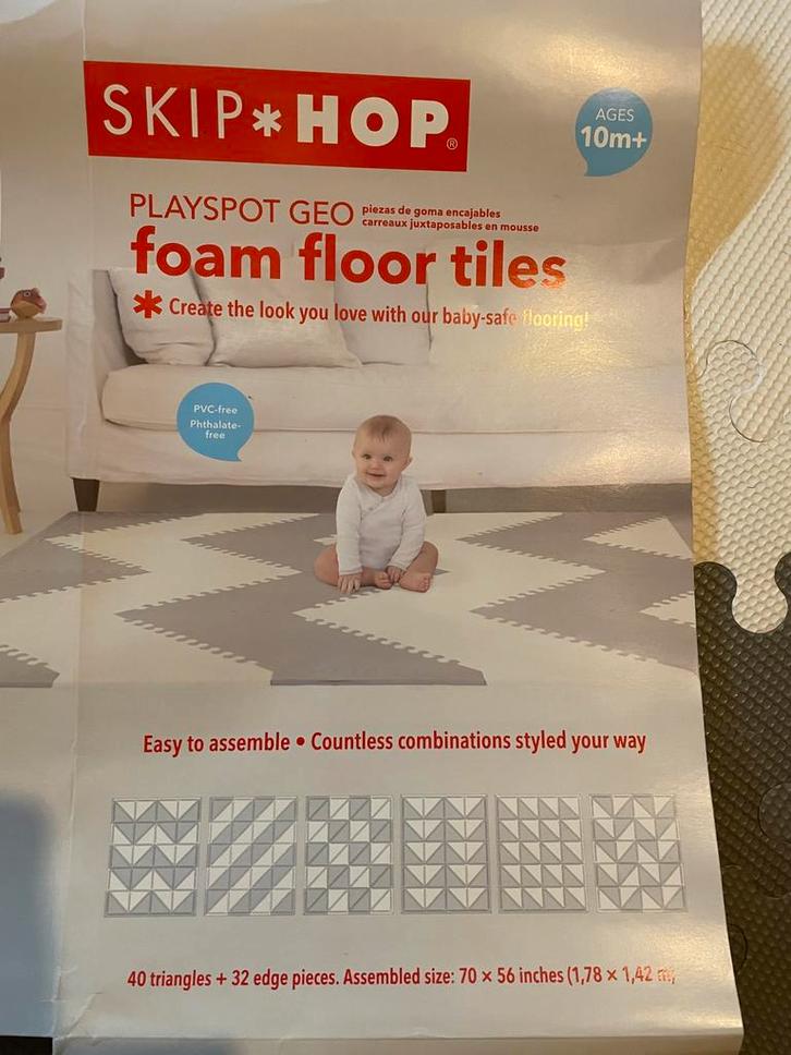 Speelmat SKIP HOP (1.7 * 1.4 m), Kinderen en Baby's, Speelgoed | Babyspeelgoed, Zo goed als nieuw, Ophalen of Verzenden