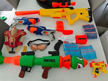 ‼️NERF FORTNITE Sniper Fusil Canon Pistolet Gun‼️full +balle