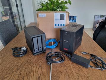 Synology DS723+ met 24 TB HDD en 512 Gb SSD + UPS APC 500