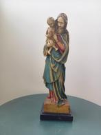 Mariabeeld met kind, Antiek en Kunst, Antiek | Religieuze voorwerpen, Ophalen of Verzenden