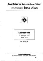 album Deutschland  zone-nooit gebruikt -zie uitleg, Verzenden, Verzamelalbum